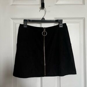 Alexia Ardmor Black Suede Skirt - NWT - size 8